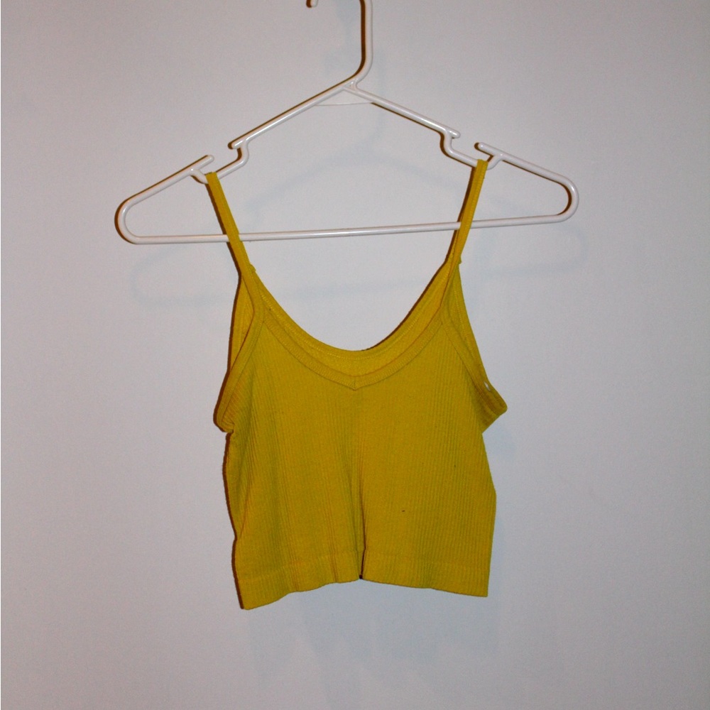 Yellow tank top